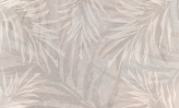  Фотообои Листья на пастельном фоне Артикул u95013 на заказ по своим размерам от ТМ Walldeco в интерьере. Вариант 4
