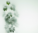  Фотообои Абстрактные размытые листья Артикул u96105 на заказ по своим размерам от ТМ Walldeco в интерьере. Вариант 1