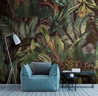Фотообои джунгли на стену купить в интернет-магазине Walldeco