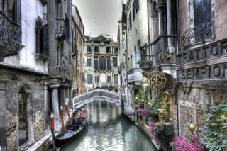Картины В Венеции канал