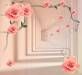 Туннель с розовыми розами