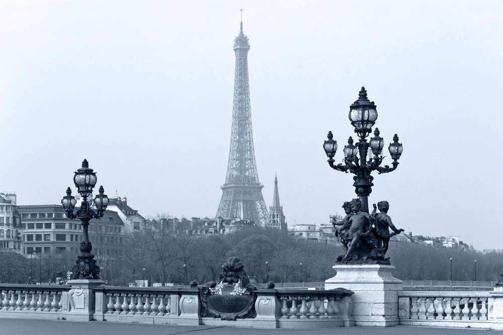 Фотообои Мост Александра III в Париже Артикул 5578, купить фотообои на стену ТМ Walldeco
