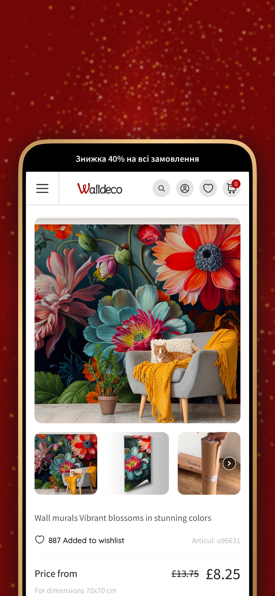Встановити застосунок Walldeco.ua