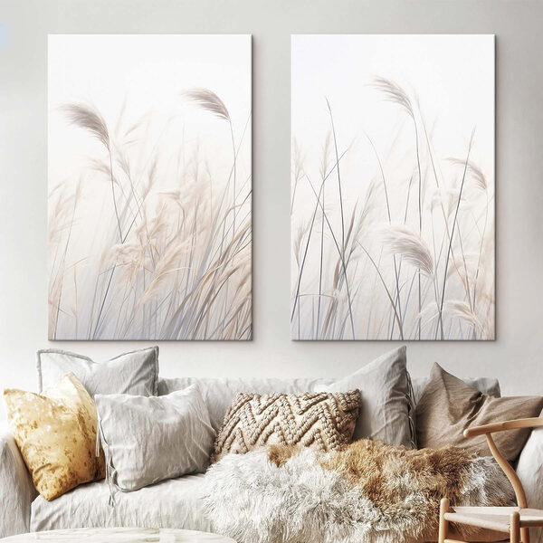 Soft grasses whispering in the breeze