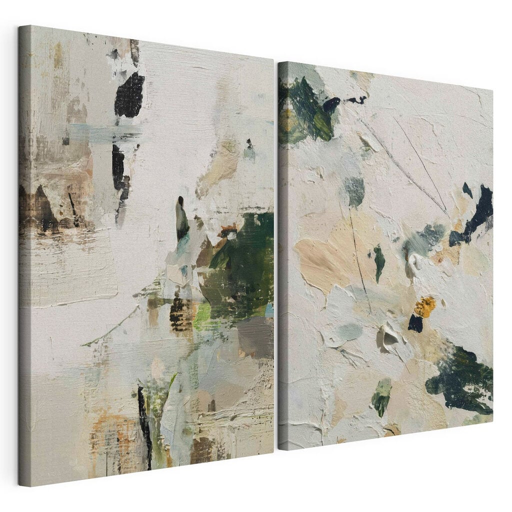 - Abstract exploration of soft hues