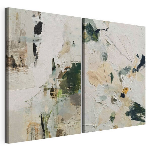 - Abstract exploration of soft hues