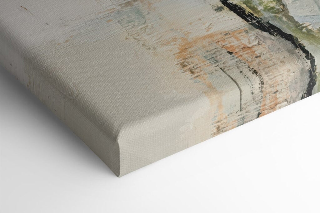 - Abstract exploration of soft hues