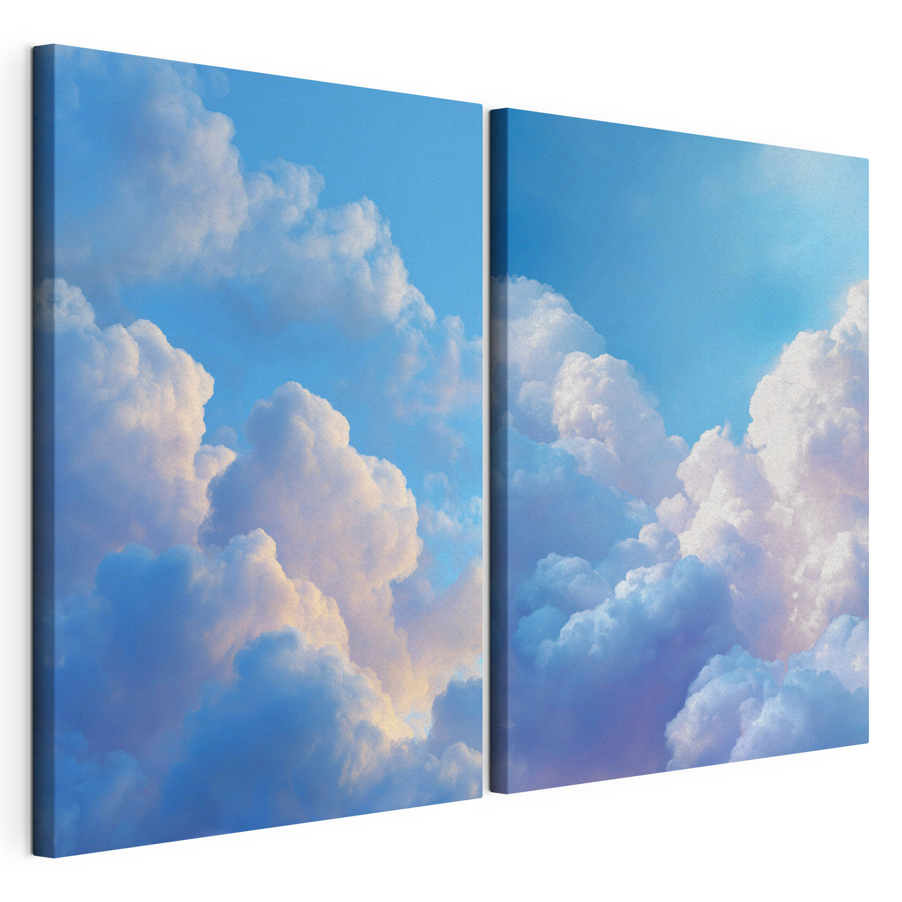 Blue sky with clouds