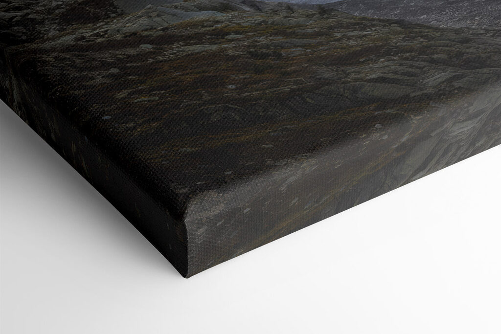 River running through a valley