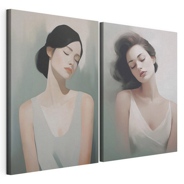 Soft expressions of serene beauty