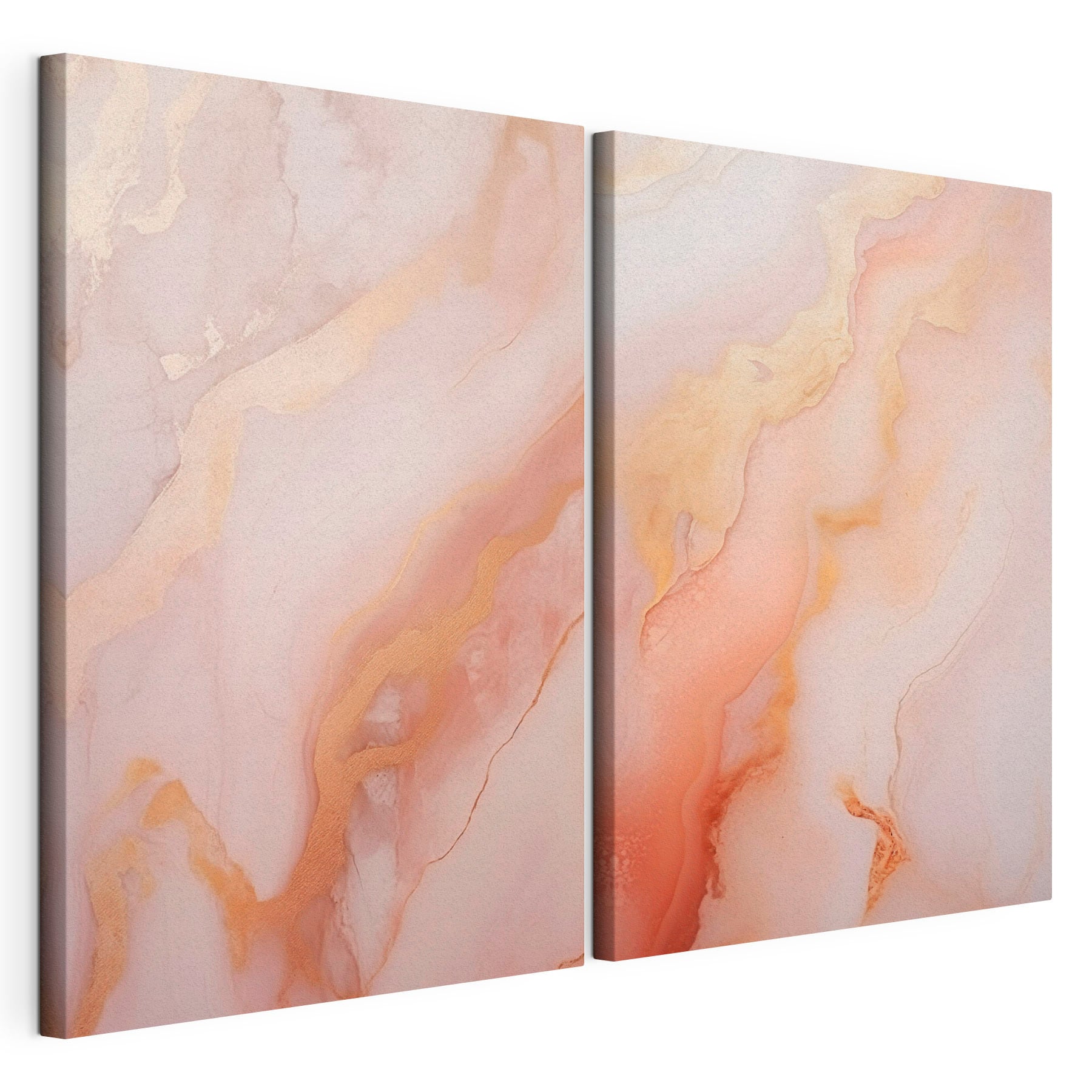 Soft swirls in warm colors