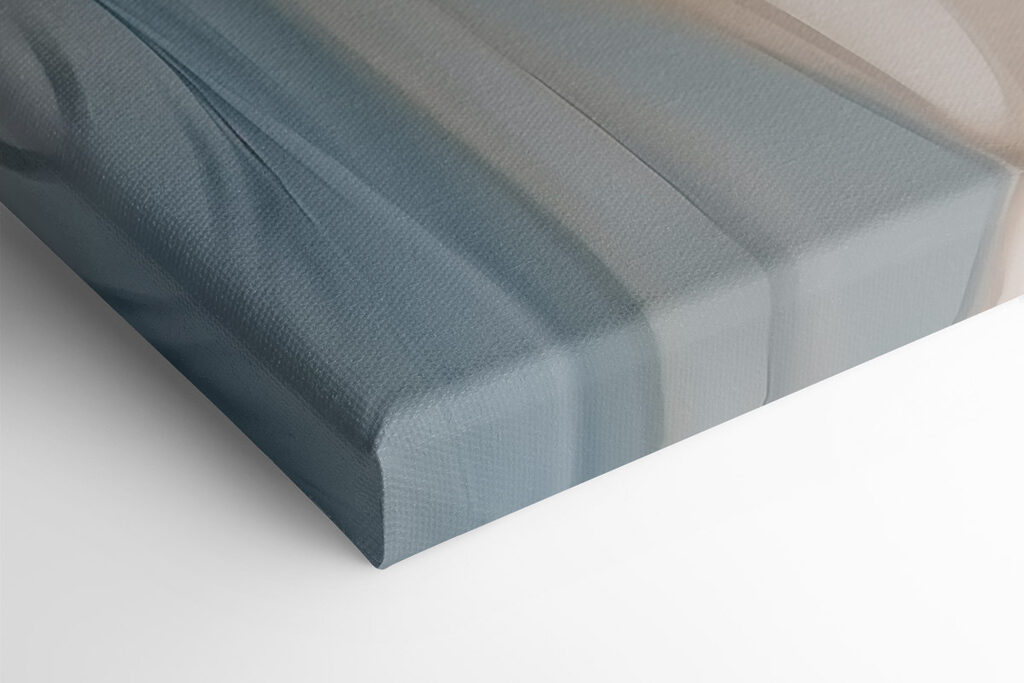Soft swirls of blue and cream