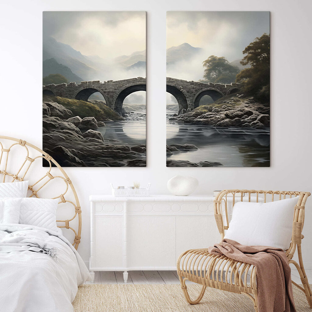 Bridge over a river