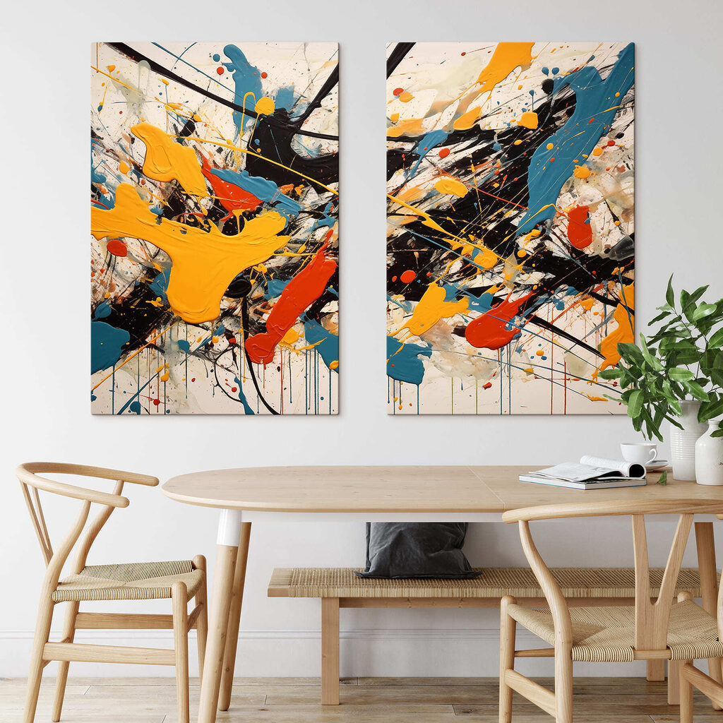 Painting of different colors