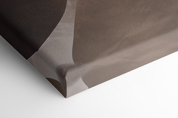 Soft curves meet elegant floral design
