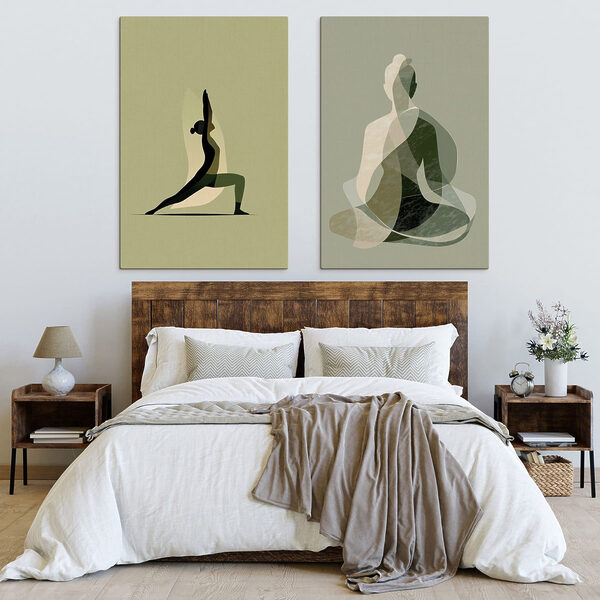 Woman doing yoga