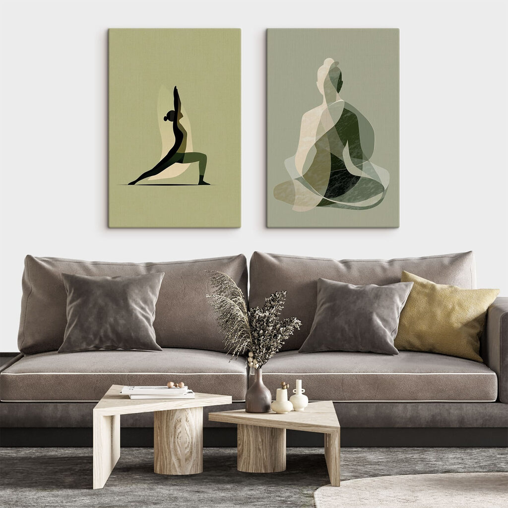Woman doing yoga