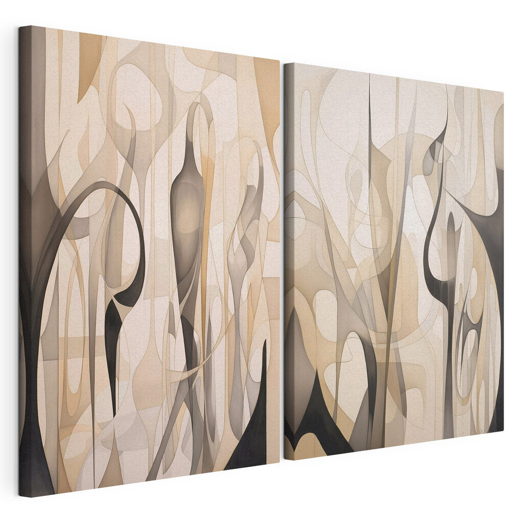 Pair of art pieces