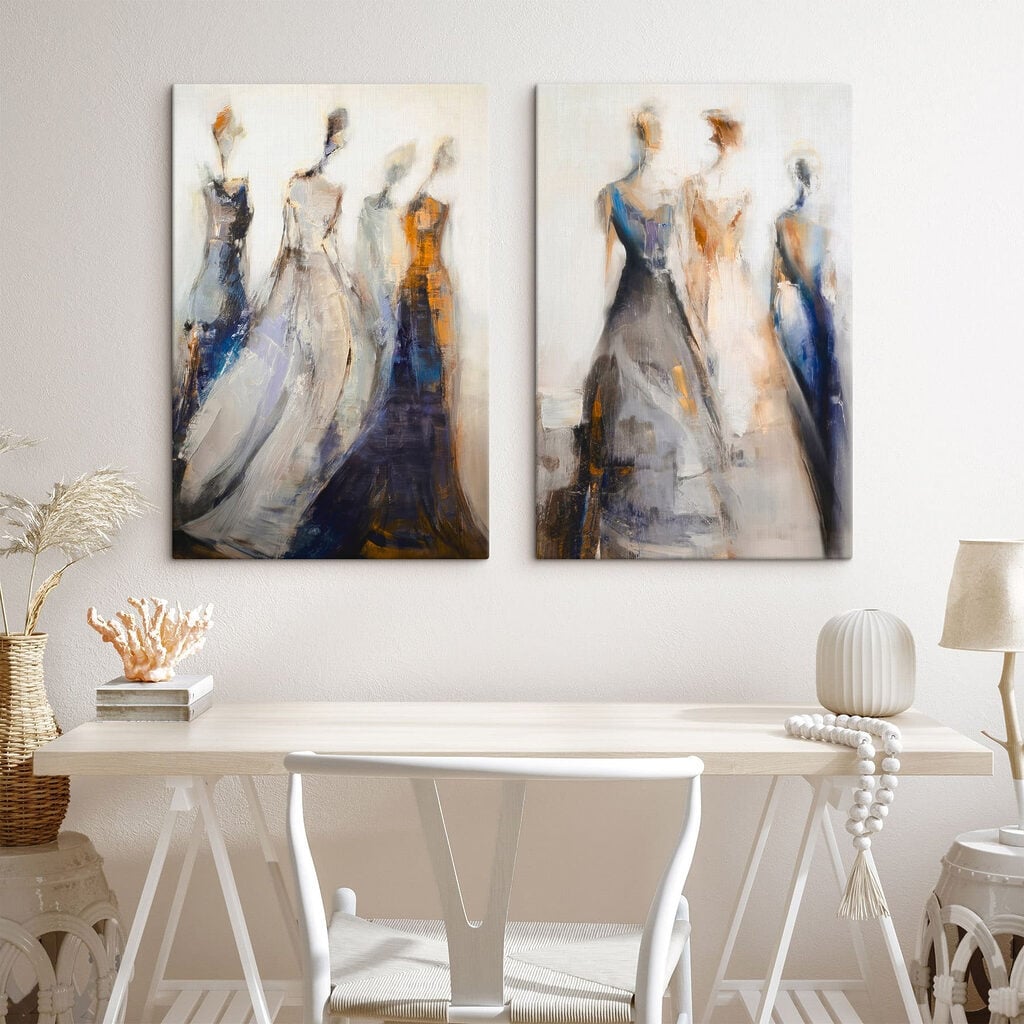 Painting of a group of women