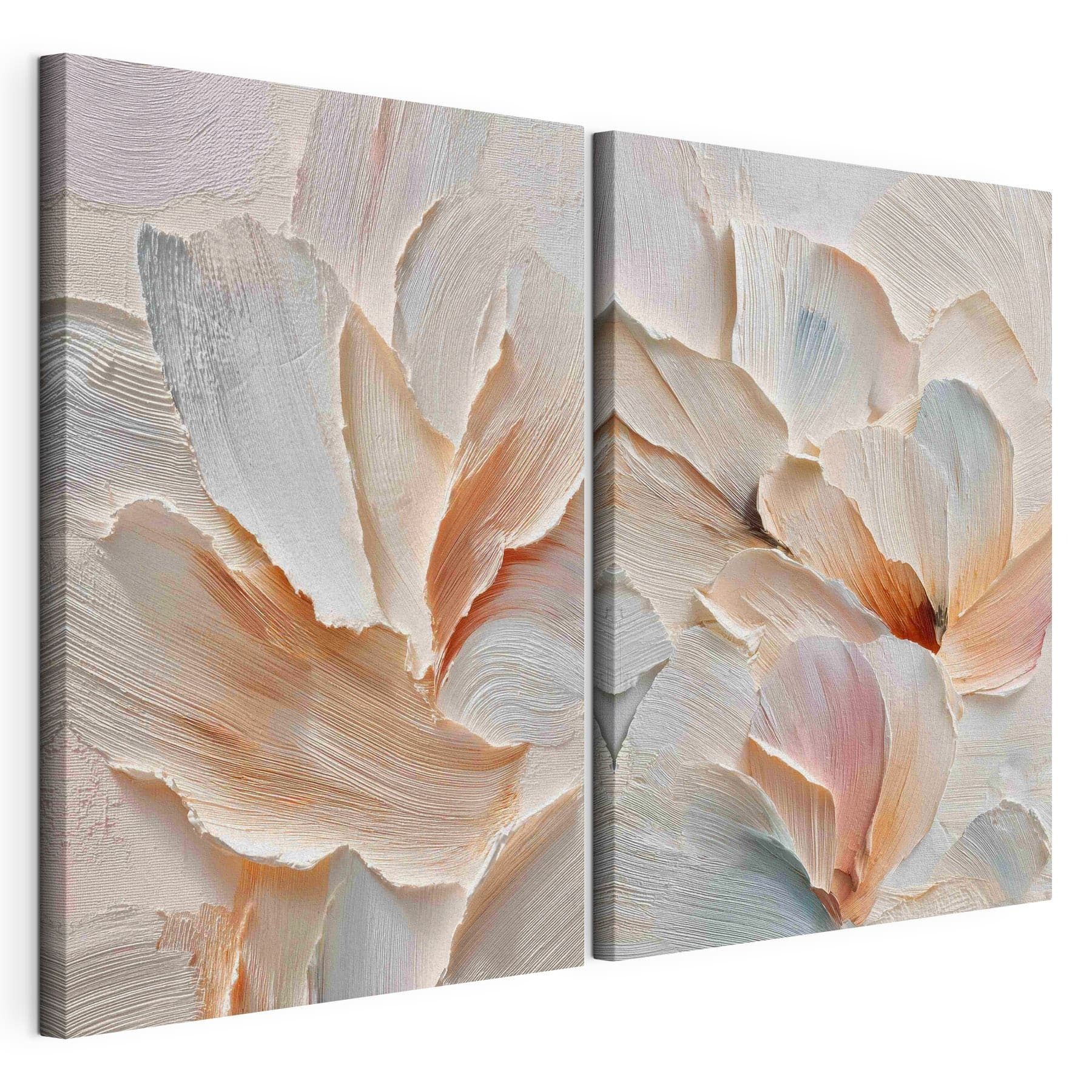 Soft petals in gentle hues