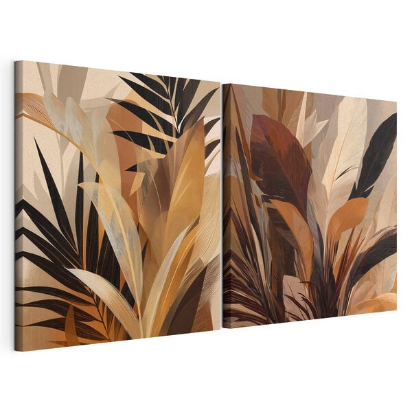 Elegant fusion of earth tones