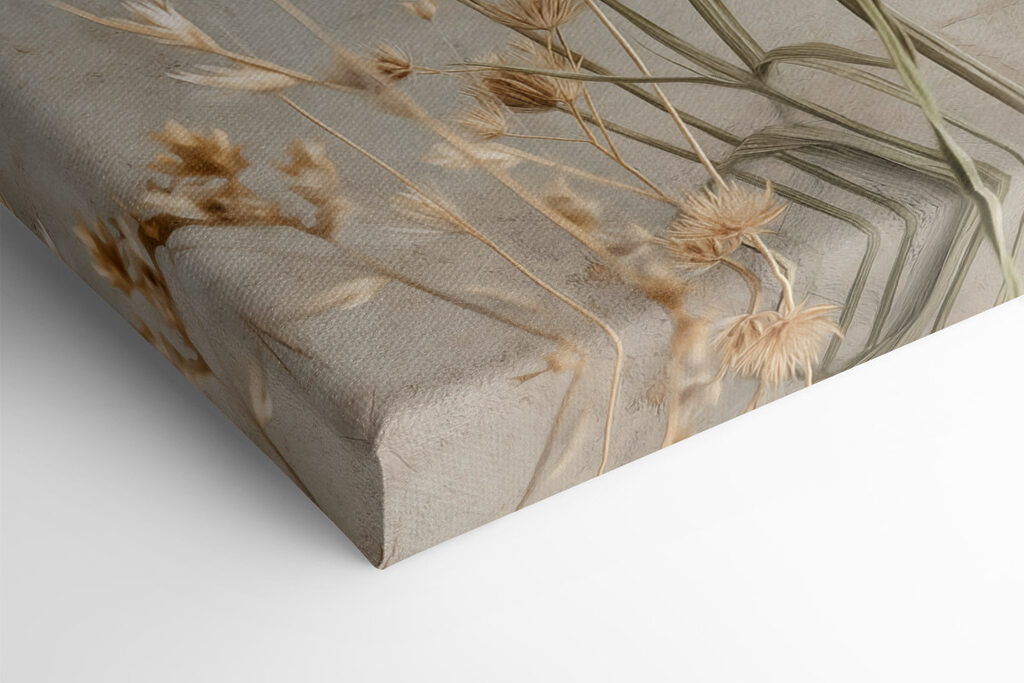 Delicate blooms in soft tones