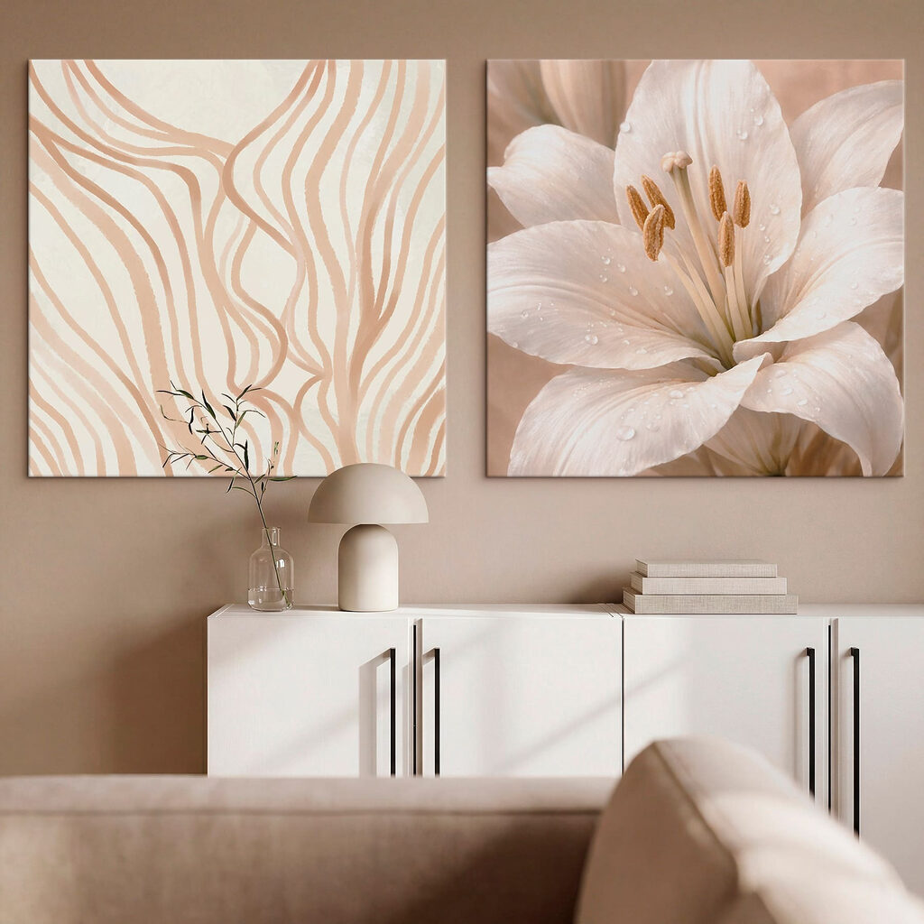 Smooth lines and elegant lilies