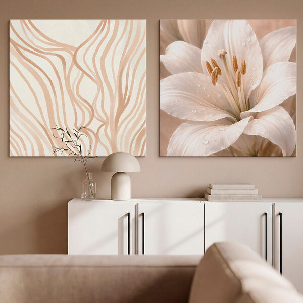 Smooth lines and elegant lilies