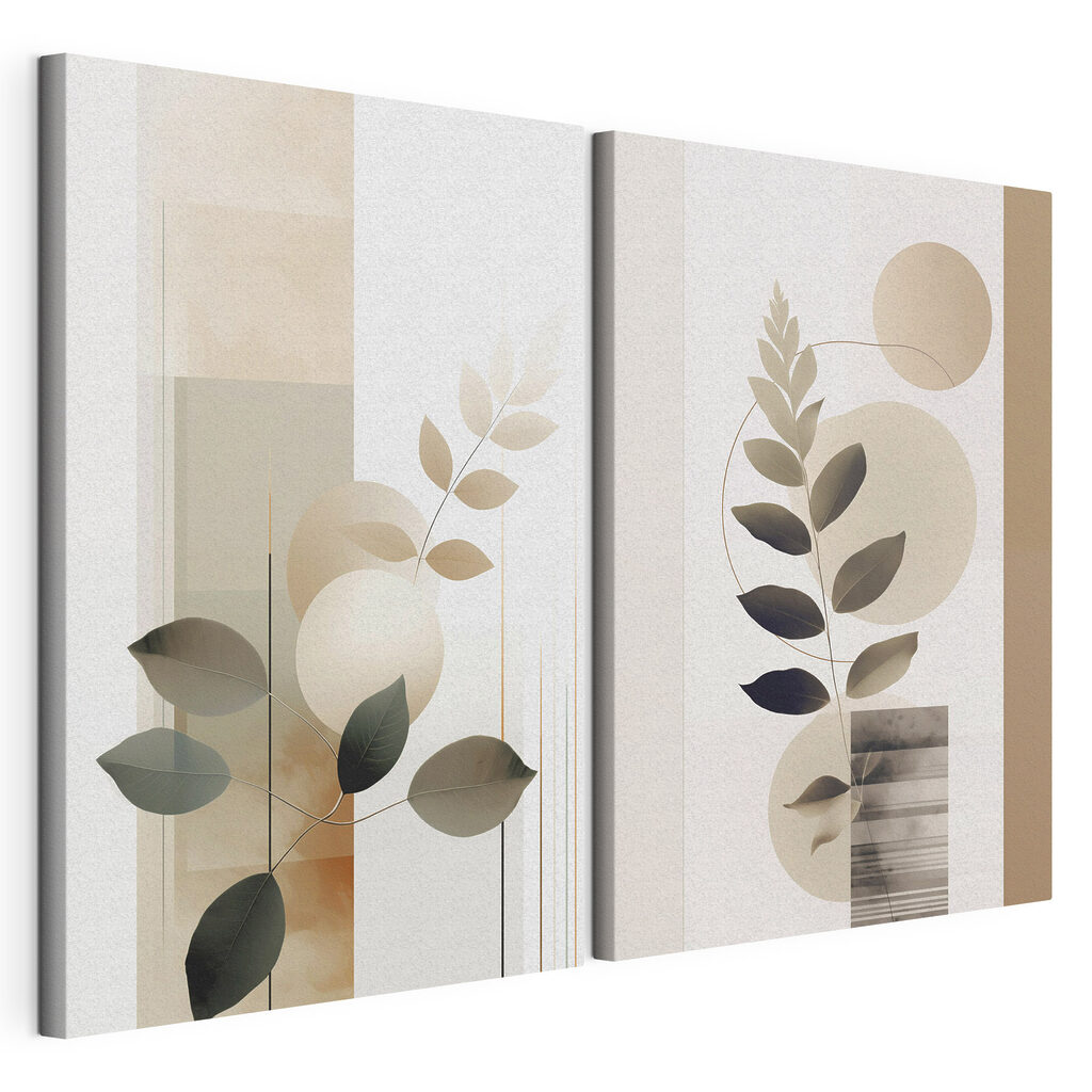 Soft hues and organic forms unite