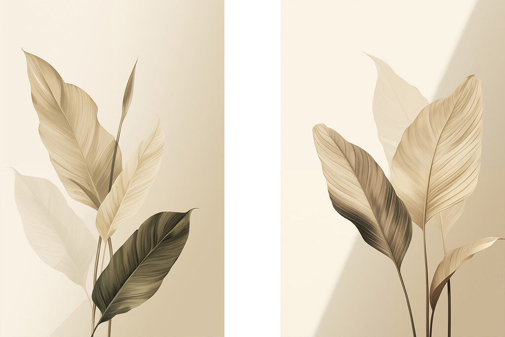 Gentle tones of nature's beauty
