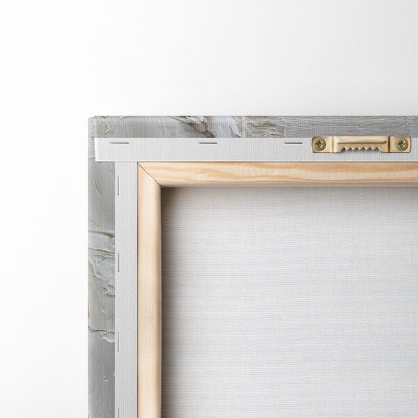 Soft tones and flowing textures blend