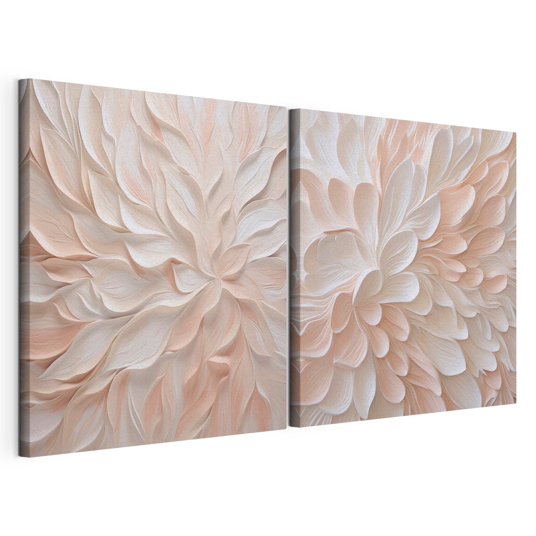 Soft petals in pastel hues