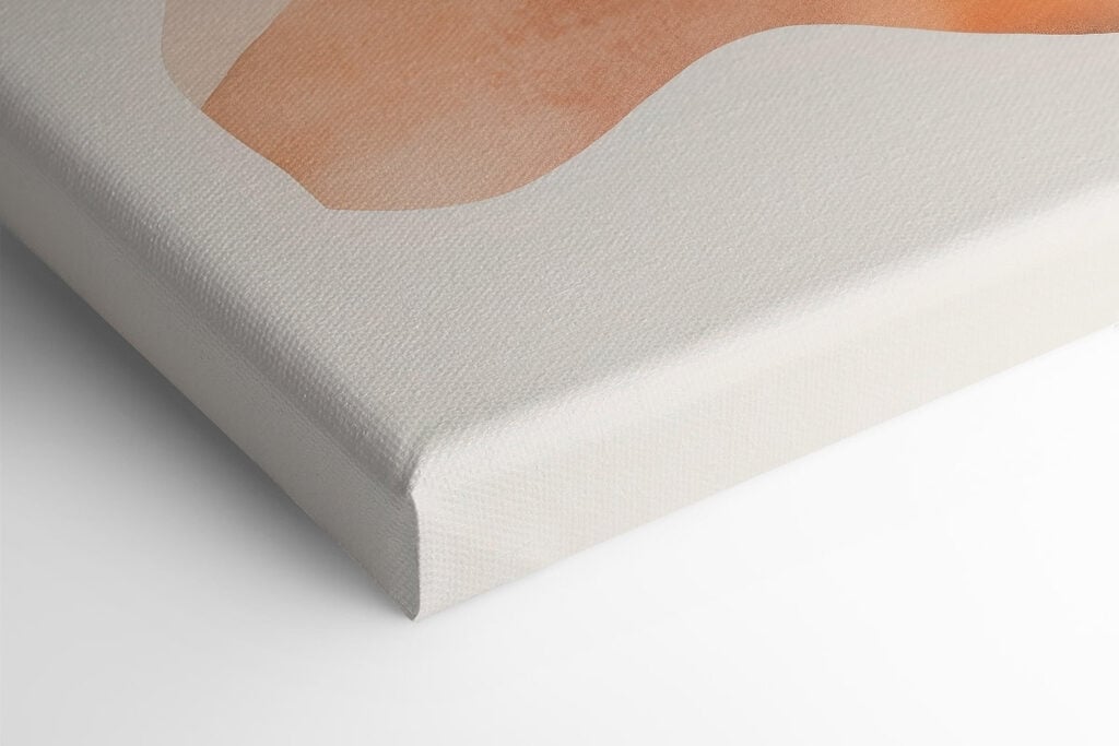 Soft shapes in warm hues