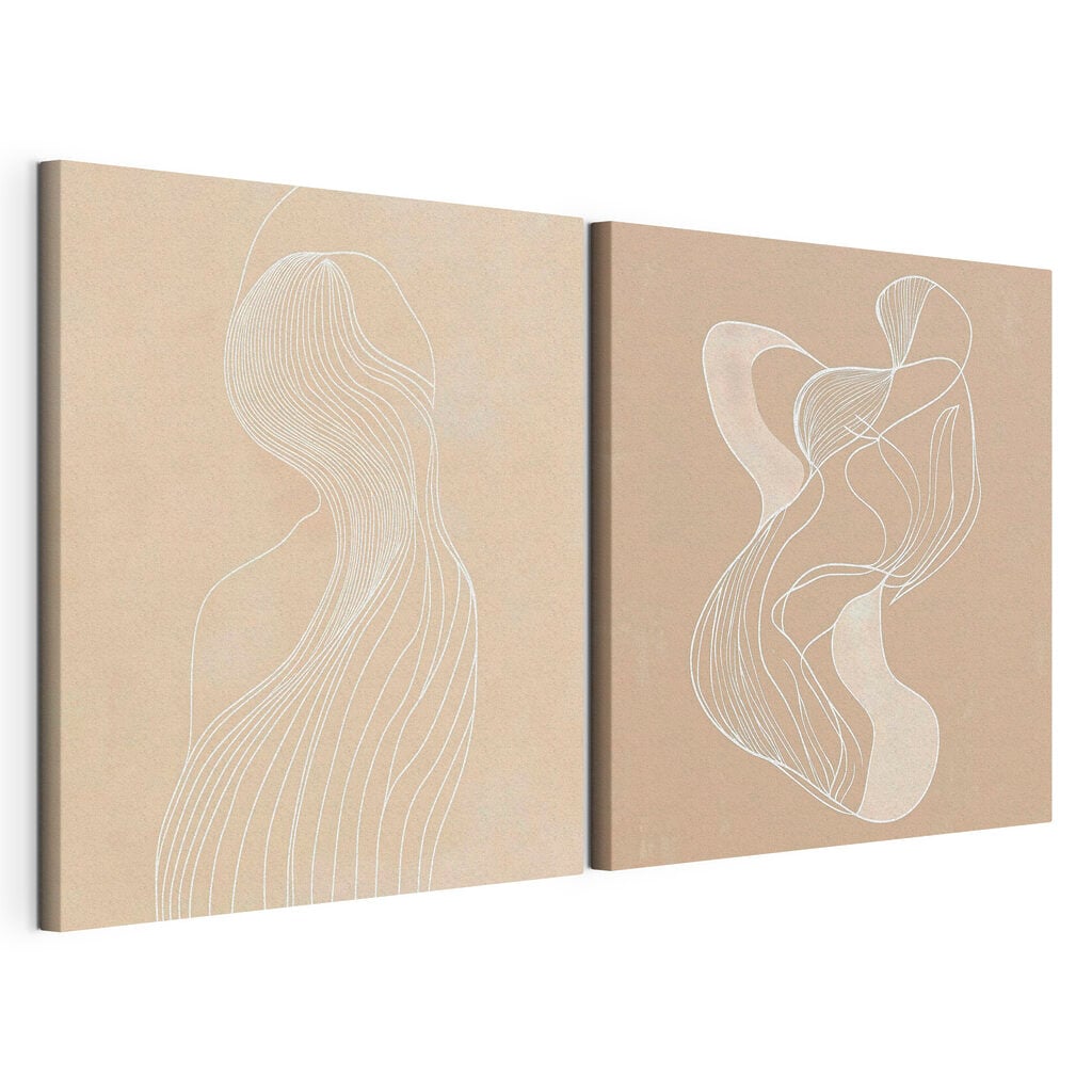 Couple of images of a woman