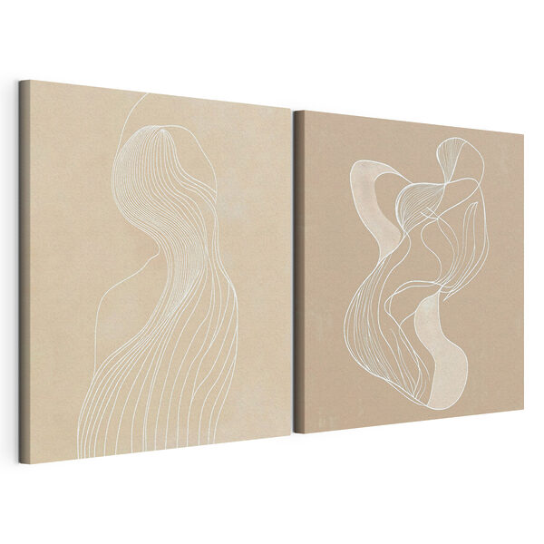 Couple of images of a woman