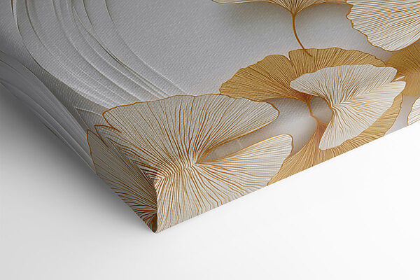 Flowing shapes with organic patterns
