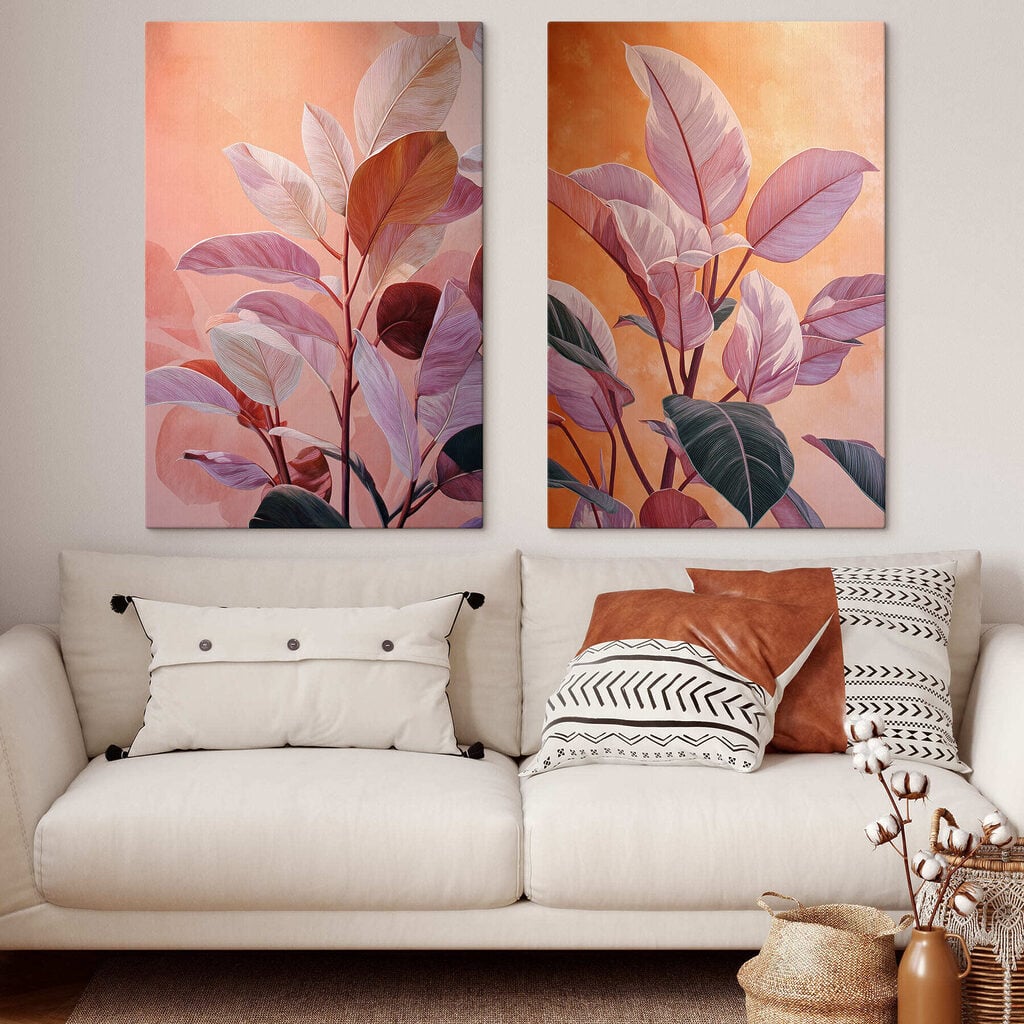 Playful hues of nature's beauty