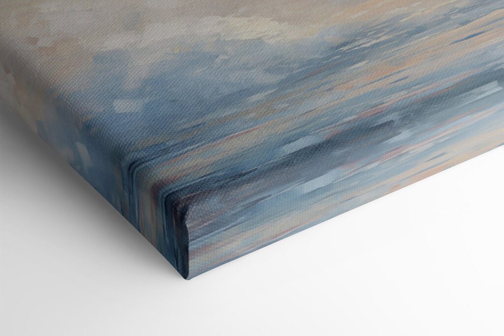 Painting of clouds in the sky