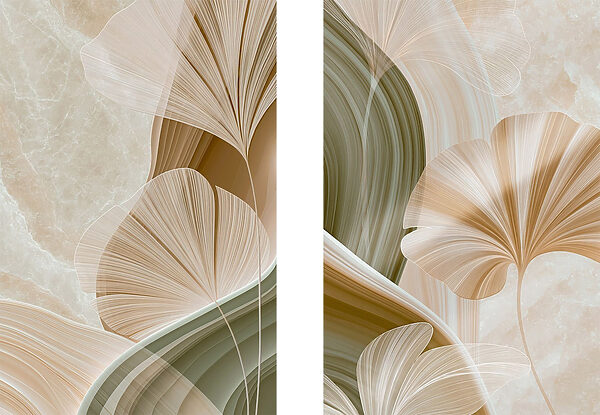 - Soft curves and flowing lines unite