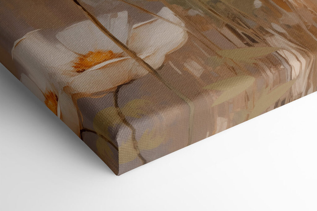 - Elegant blooms in soft hues