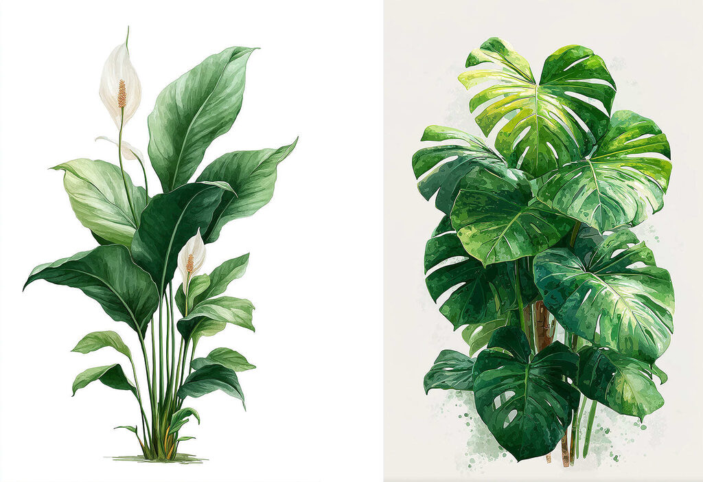 Fresh foliage brings nature indoors