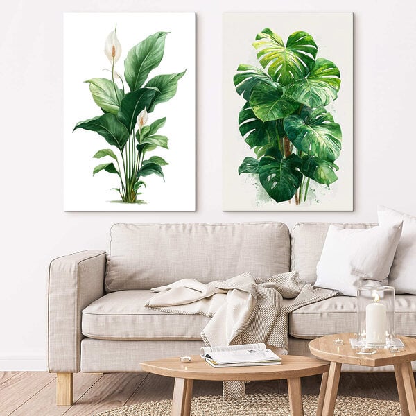 Fresh foliage brings nature indoors