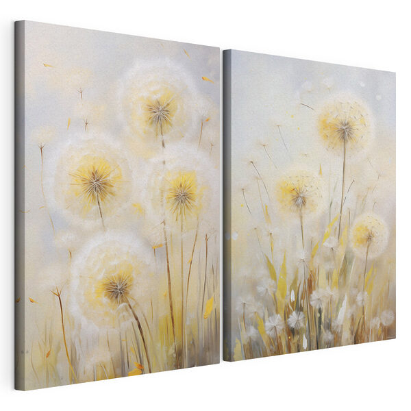 Painting of dandelions