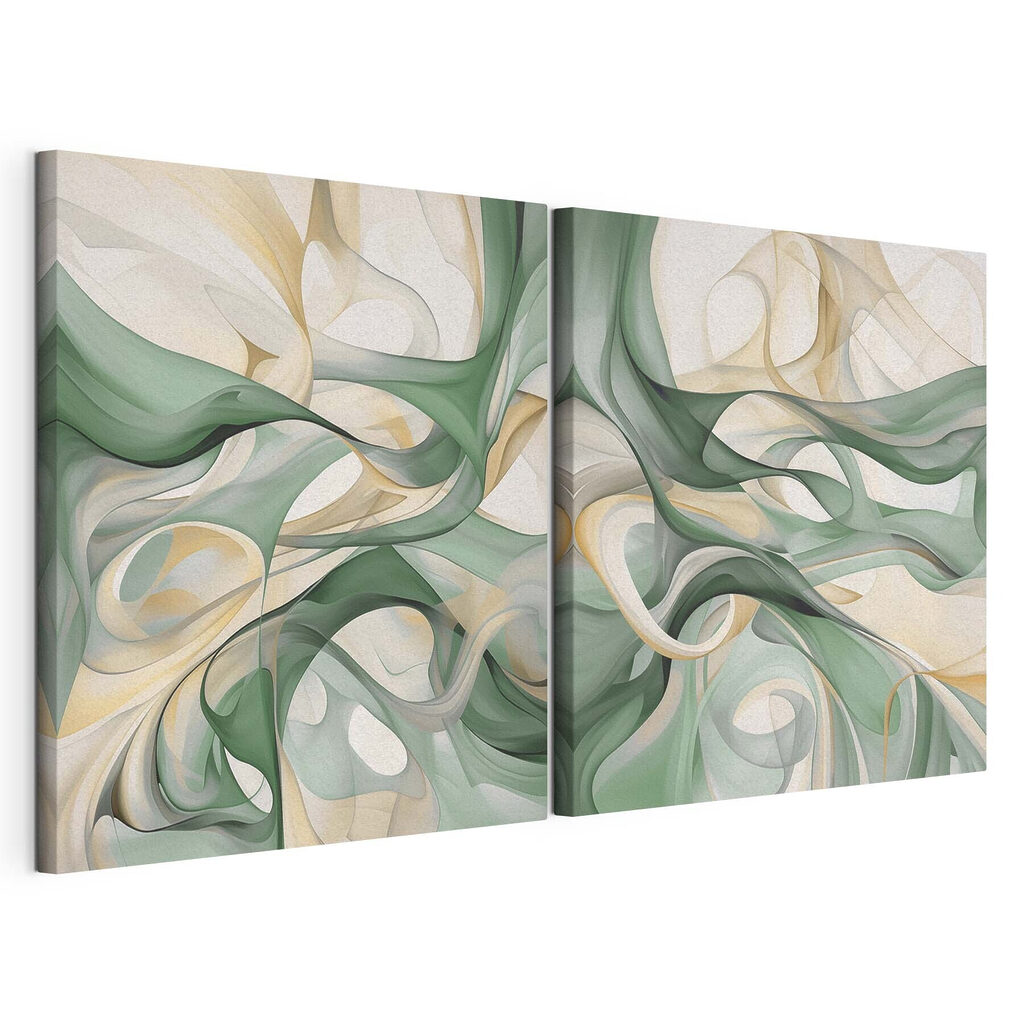 Flowing Shapes in Soft Colors