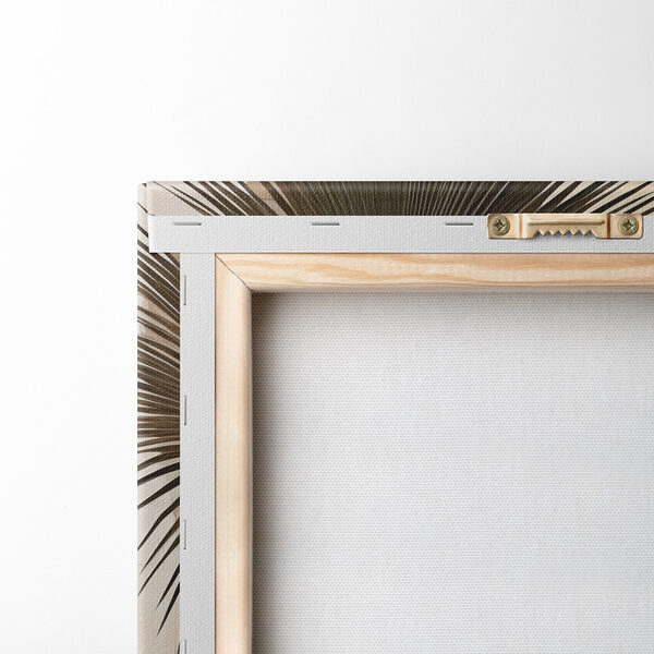 - Artistic tropical abstraction in neutral tones