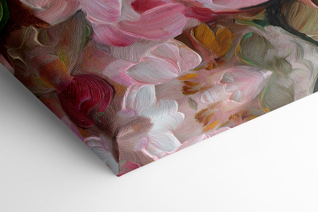 Blossoms in vibrant, soft hues