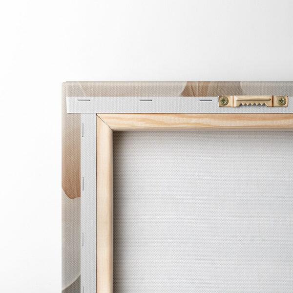 - Flowing lines in soft hues