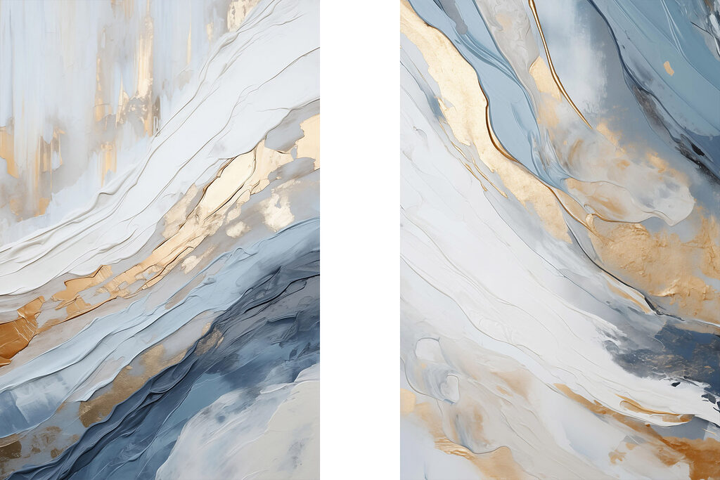Painting of a mountain