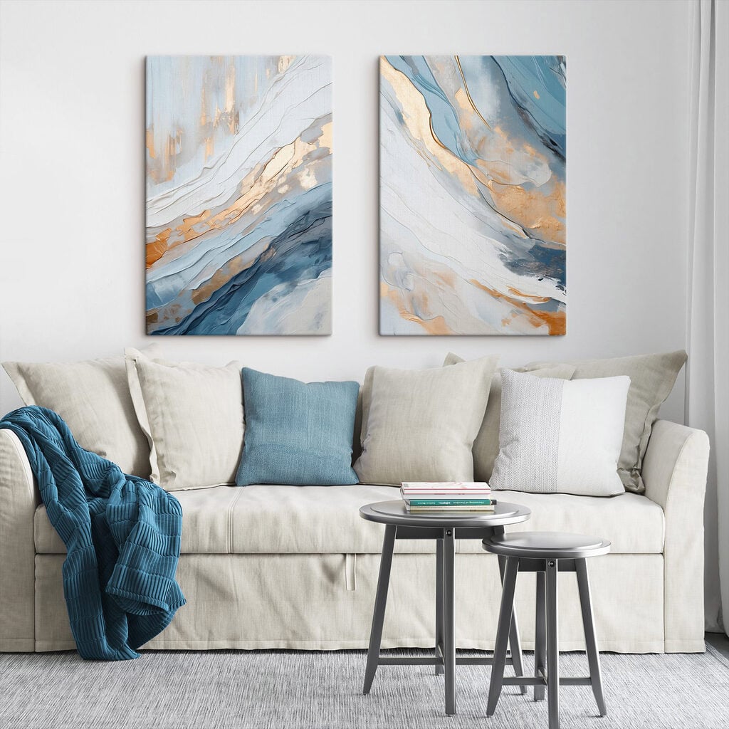 Painting of a mountain