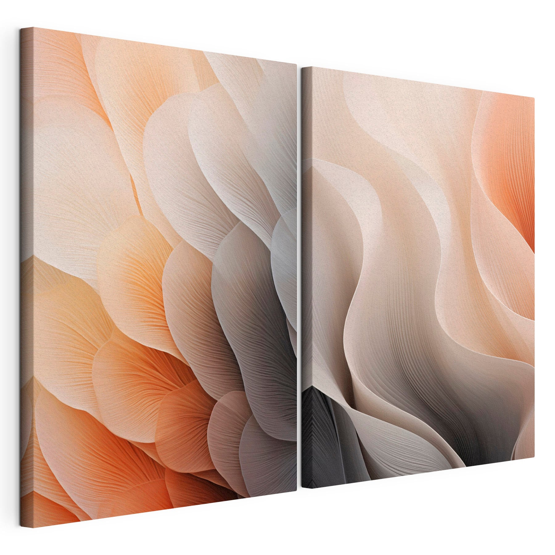 Flowing patterns in soft colors